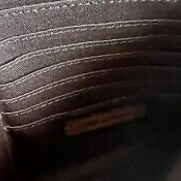 MADEWELL Leather & Dotted calf fur clutch/ wallet - Picture 5 of 8